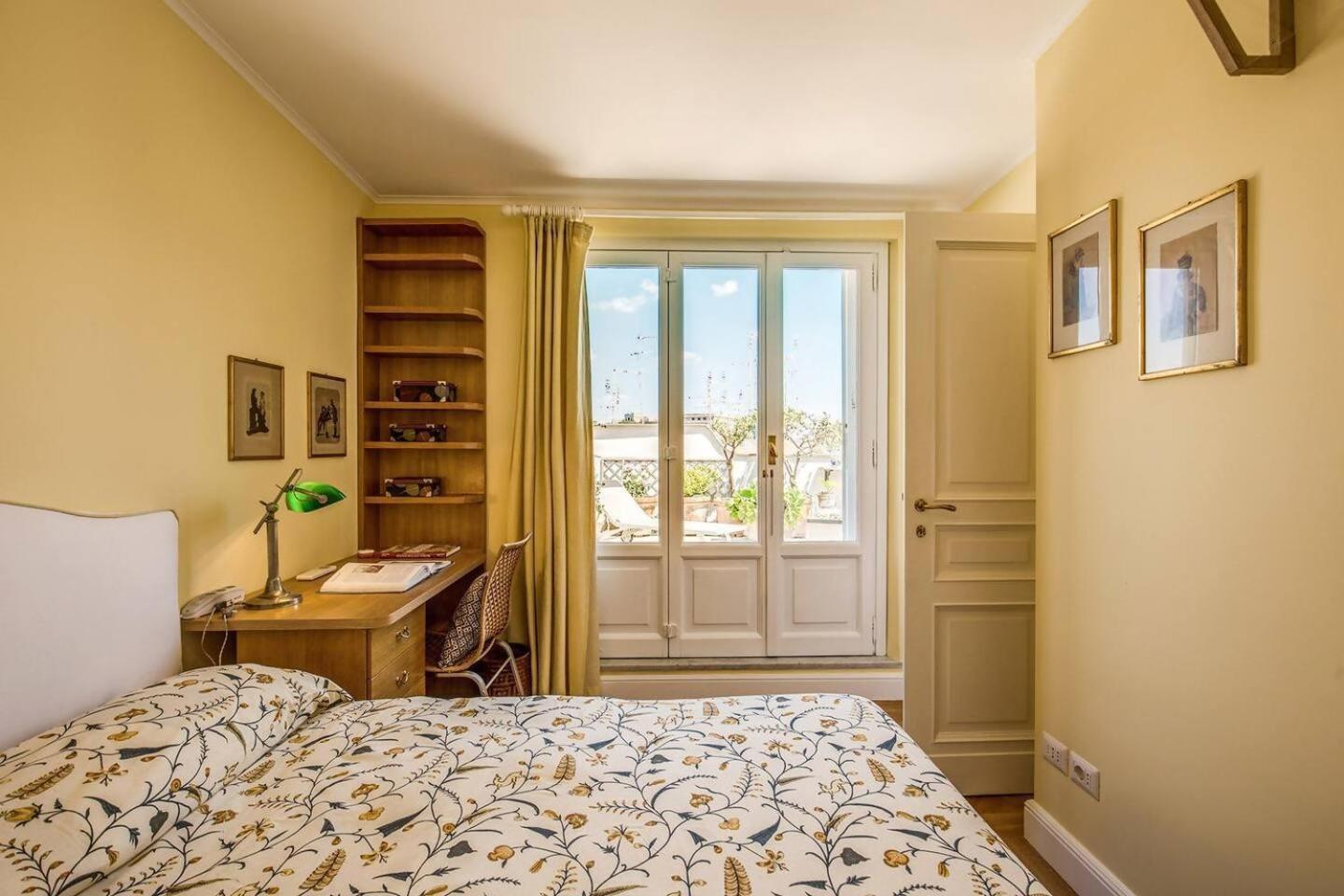 Attic With Terrace Overlooking St Peters Basilica 罗马 外观 照片